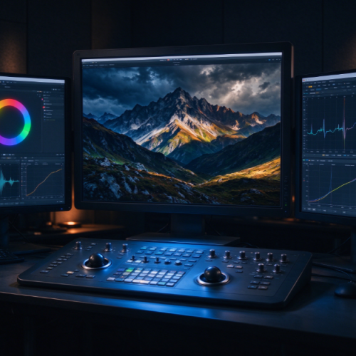Video Color Correction Service